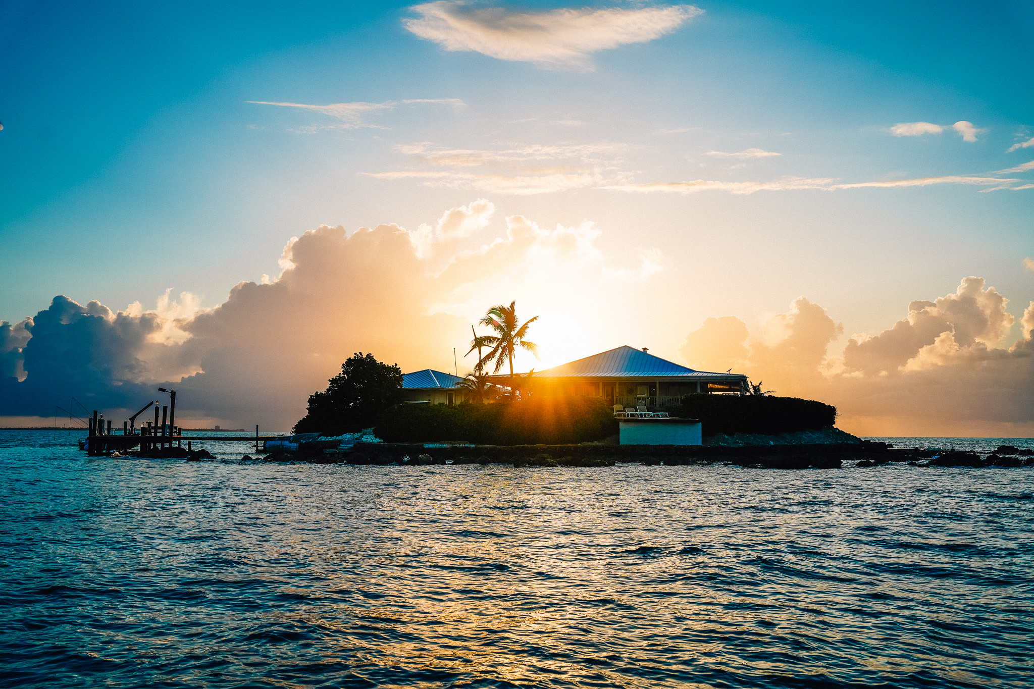 East Sister Rock Island history family owned private island
Marathon Florida Keys since 1995