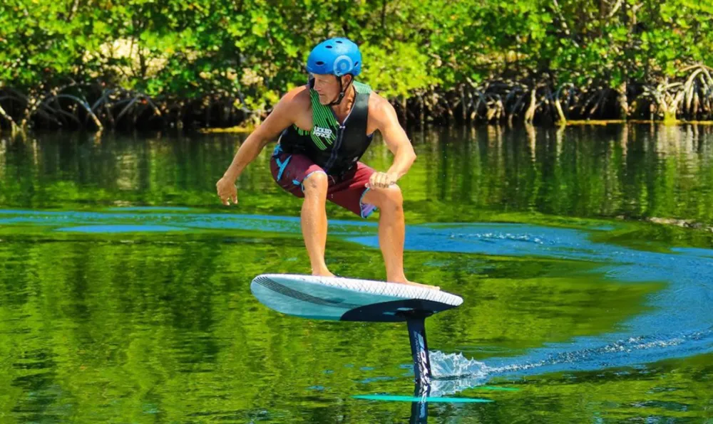 Wakeboarding and water sports action at Keys Cable Park Marathon FL adventure activities