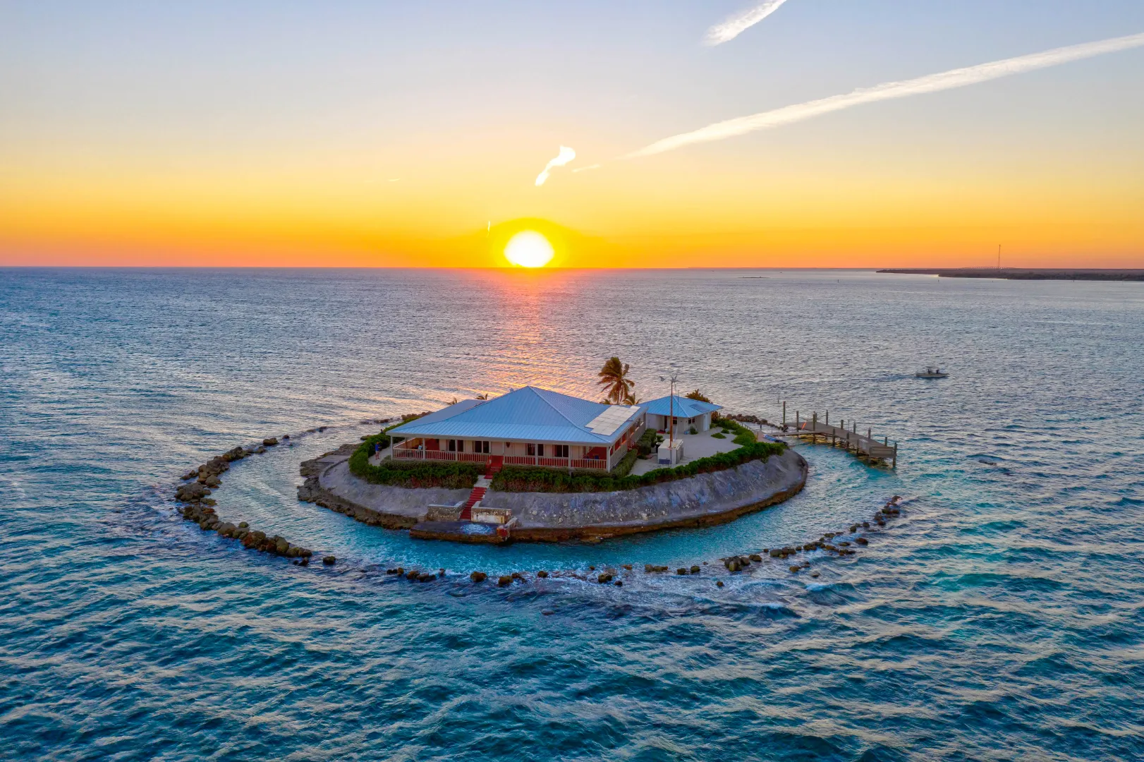 East Sister Rock Island owner Wesley Williford family owned
    private island Marathon Florida Keys